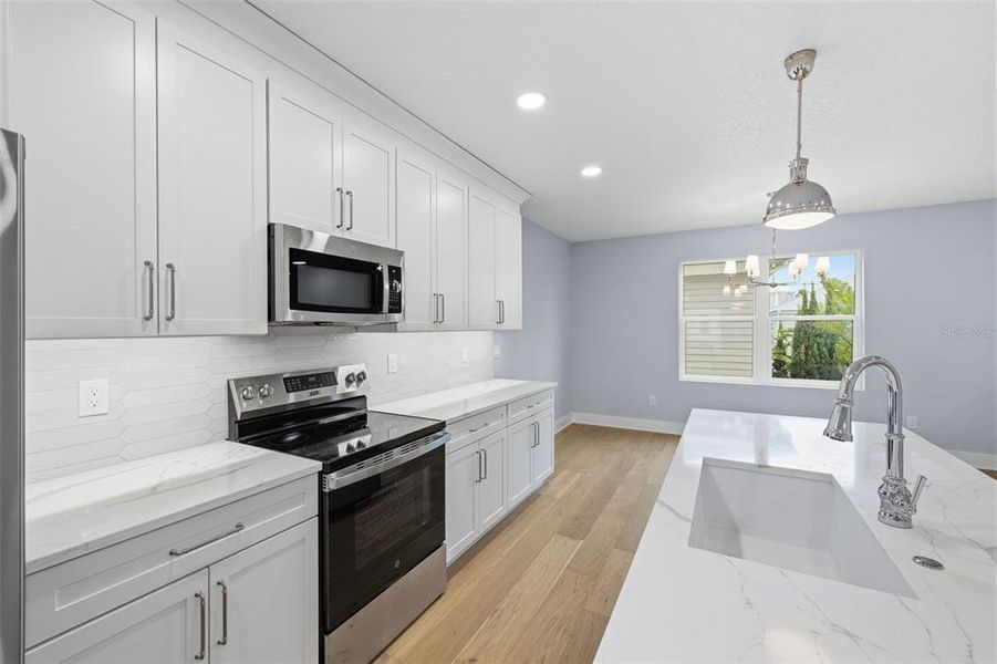 Furnished interior view inside a new home in , Tampa (Image 9).