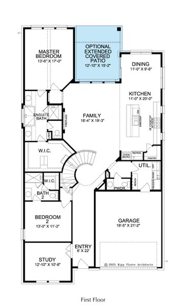 2D floor plan layout for the Hudson by Landon Homes in Fields - Brookside, Frisco, TX (Image 25). 2D floor plan layout for the Hudson by Landon Homes in Fields - Brookside, Frisco, TX (Image 25).
