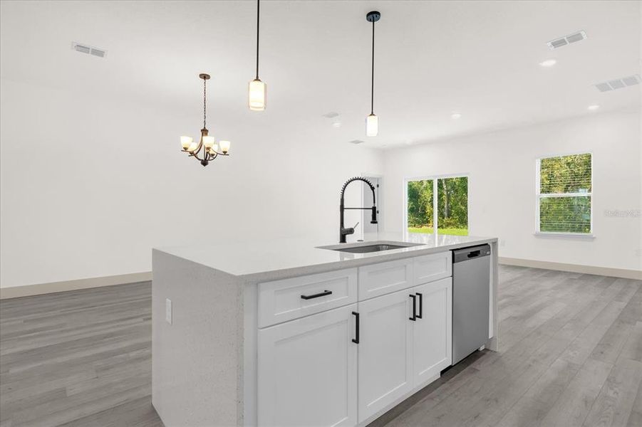 Furnished interior view inside a new home in , Ocala (Image 8).