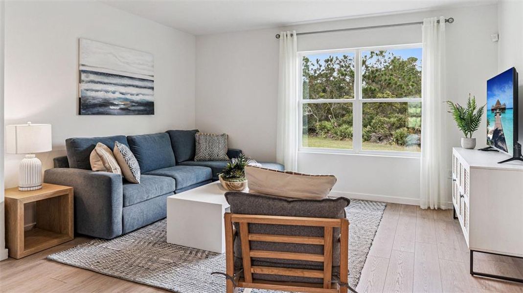Furnished interior view inside a new home in Wynwood, Ocoee (Image 2).