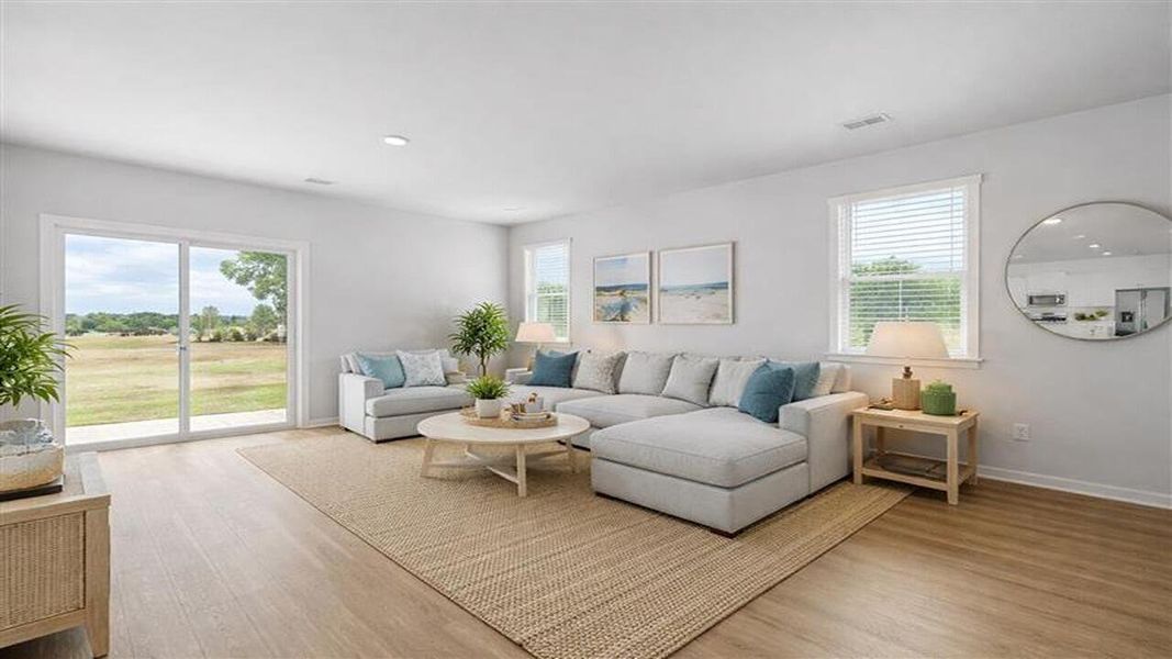 Furnished interior view inside a new home in Sheep Island, Summerville (Image 7).