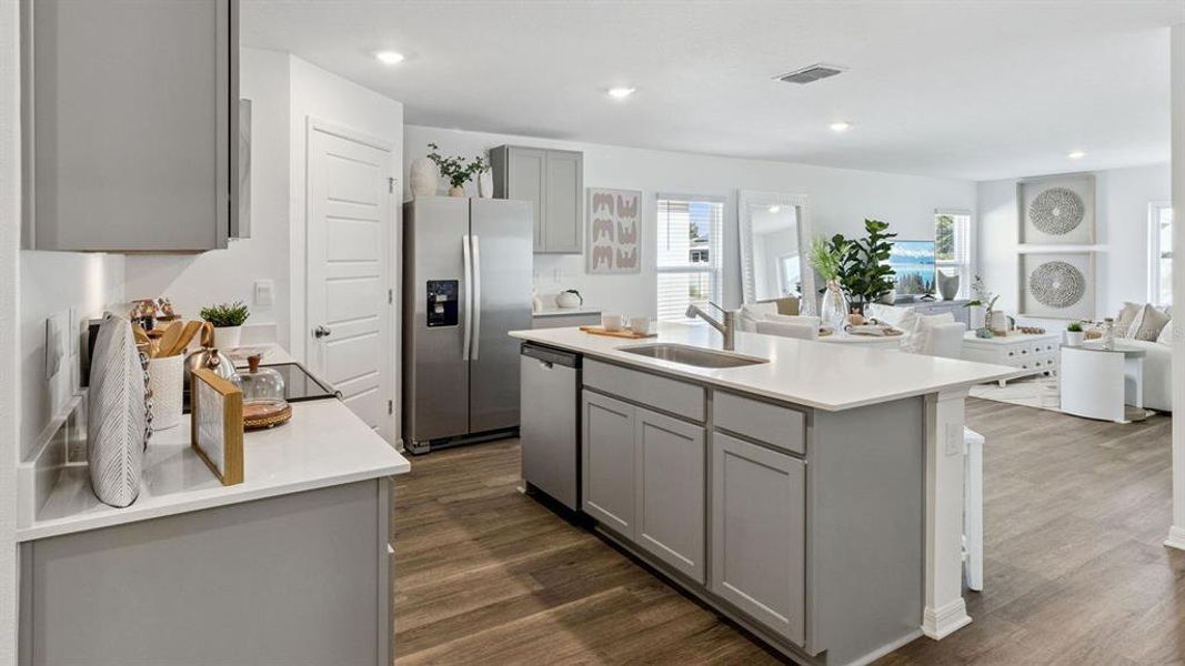 Furnished interior view inside a new home in , Haines City (Image 14).