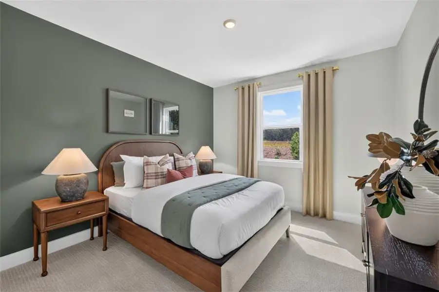 Furnished interior view inside a new home in Amherst, McDonough (Image 32).