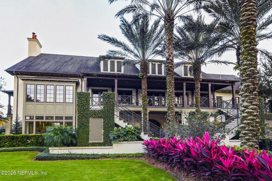 Front exterior of a new home in , Ponte Vedra, FL, highlighting curb appeal (Image 34). Front exterior of a new home in , Ponte Vedra, FL, highlighting curb appeal (Image 34).