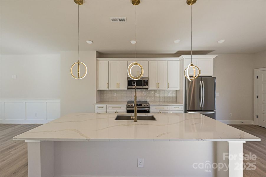 Furnished interior view inside a new home in , Charlotte (Image 14). Furnished interior view inside a new home in , Charlotte (Image 14).