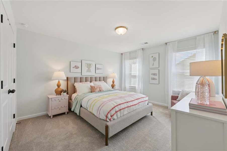 Furnished interior view inside a new home in Arbors at Richland Creek, Buford (Image 40). Furnished interior view inside a new home in Arbors at Richland Creek, Buford (Image 40).