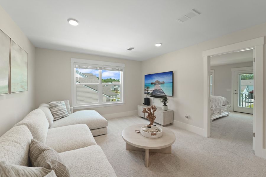 Furnished interior view inside a new home in , Johns Island (Image 13). Furnished interior view inside a new home in , Johns Island (Image 13).