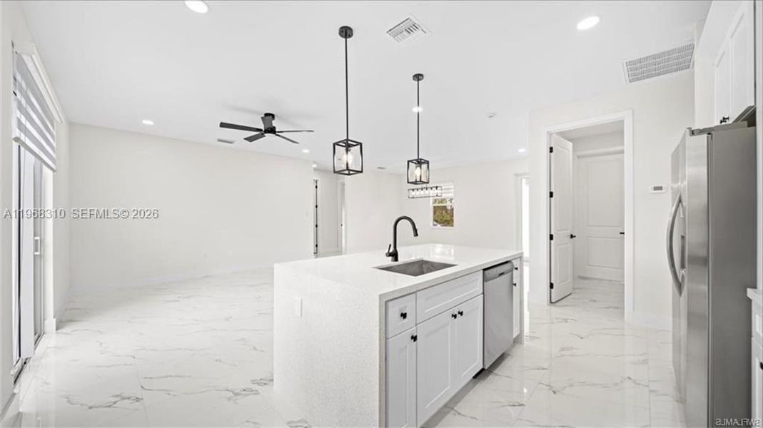 Furnished interior view inside a new home in , Lehigh Acres (Image 9).