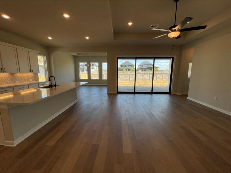 Family Room with fireplace Family Room with fireplace