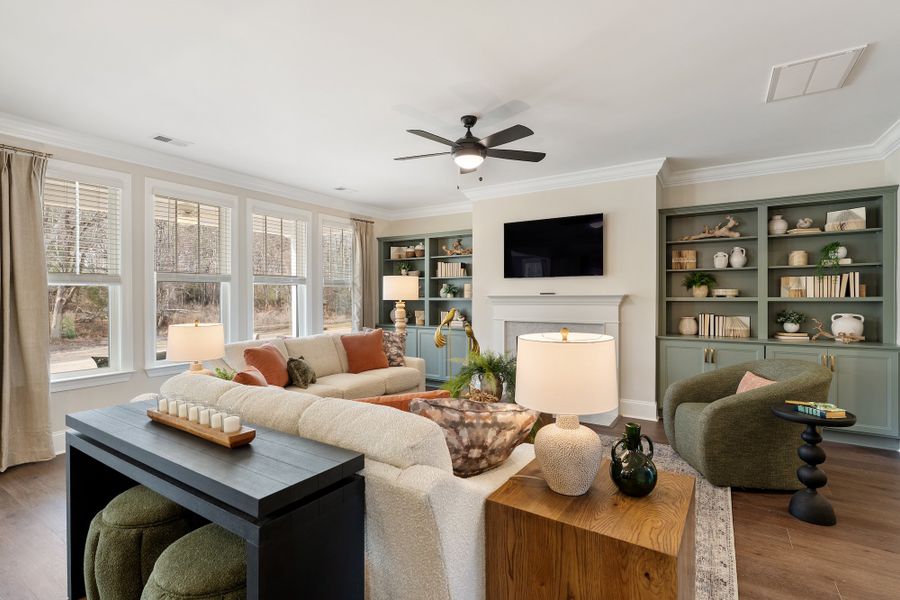 Furnished interior view inside a new home in Bens Crossing, Woodruff (Image 16). Furnished interior view inside a new home in Bens Crossing, Woodruff (Image 16).