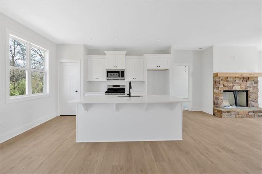 Furnished interior view inside a new home in , Douglasville (Image 8).