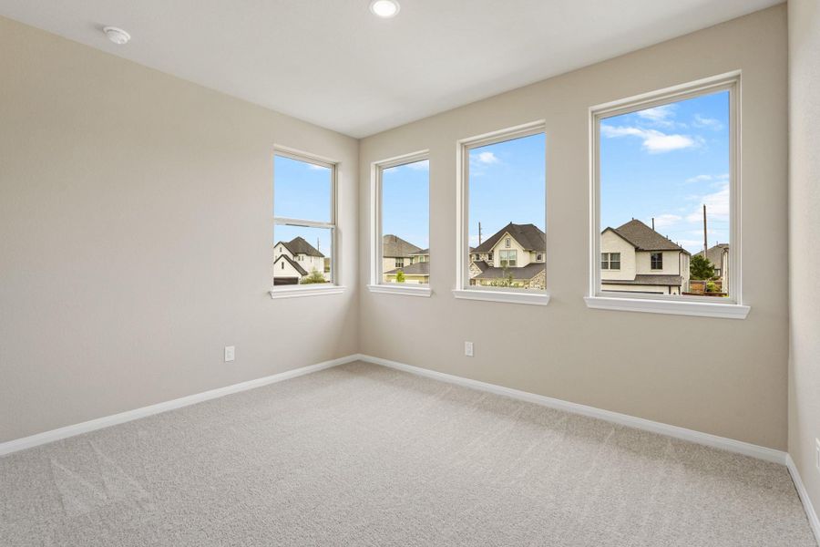 Spacious, unfurnished interior of a new home in Elyson, Katy (Image 13). Spacious, unfurnished interior of a new home in Elyson, Katy (Image 13).