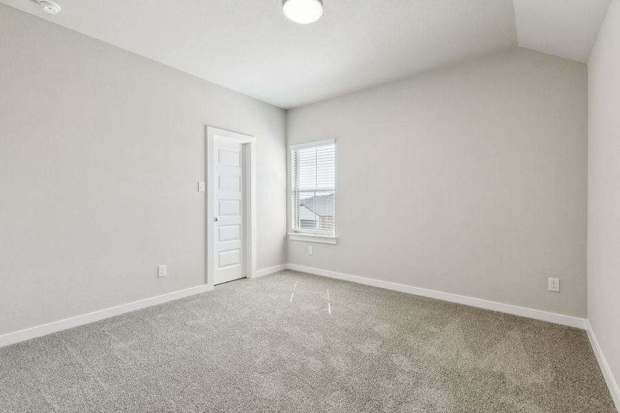 Representative unfurnished interior of a home built from the Stanley II | Ventana by Trophy Signature Homes in Ventana, Fort Worth (Image 36).