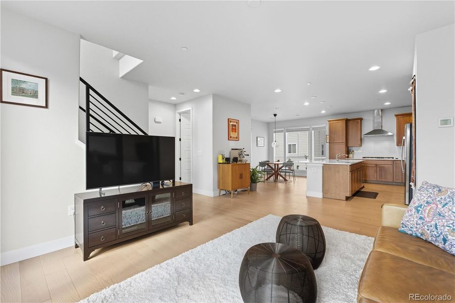 Furnished interior view inside a new home in , Littleton (Image 6).