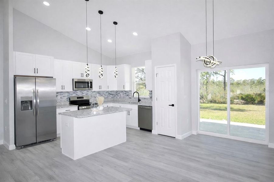 Furnished interior view inside a new home in , Sebring (Image 12).