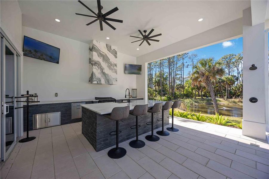 Furnished interior view inside a new home in , Port Charlotte (Image 48).