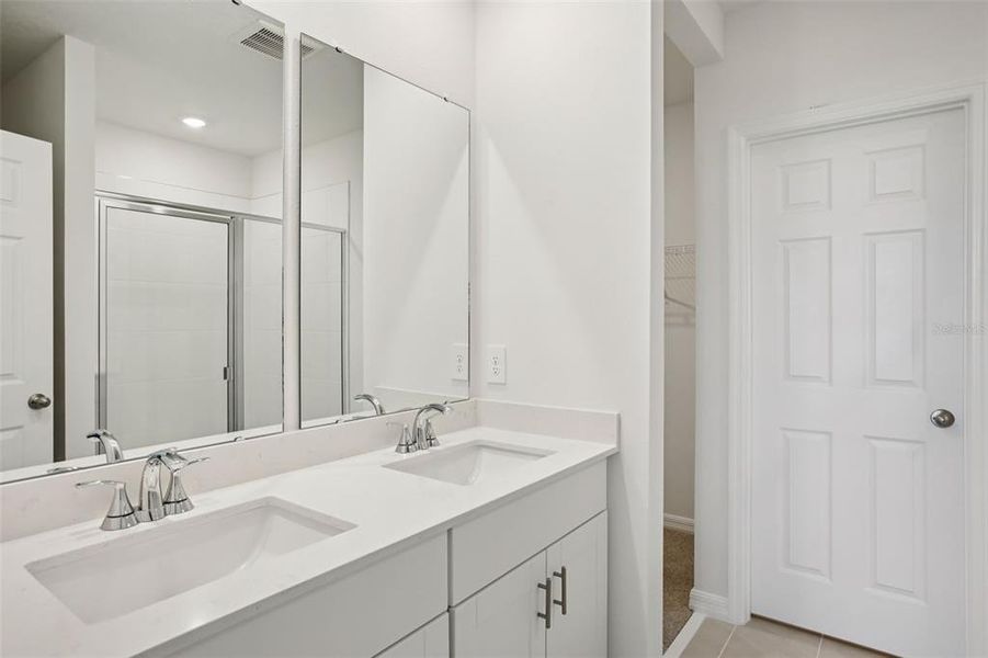 Furnished interior view inside a new home in Villamar - Signature Series, Winter Haven (Image 11).