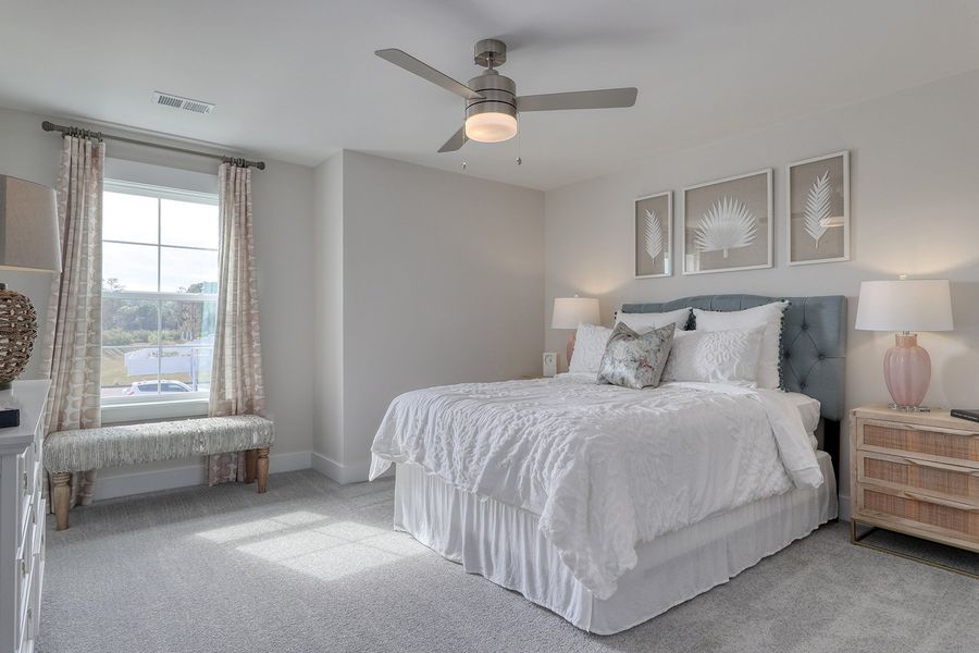 Representative furnished interior of a home built from the Warwick II - Vanguard Collection by Mungo Homes in Sweetbrier, Durham (Image 11).