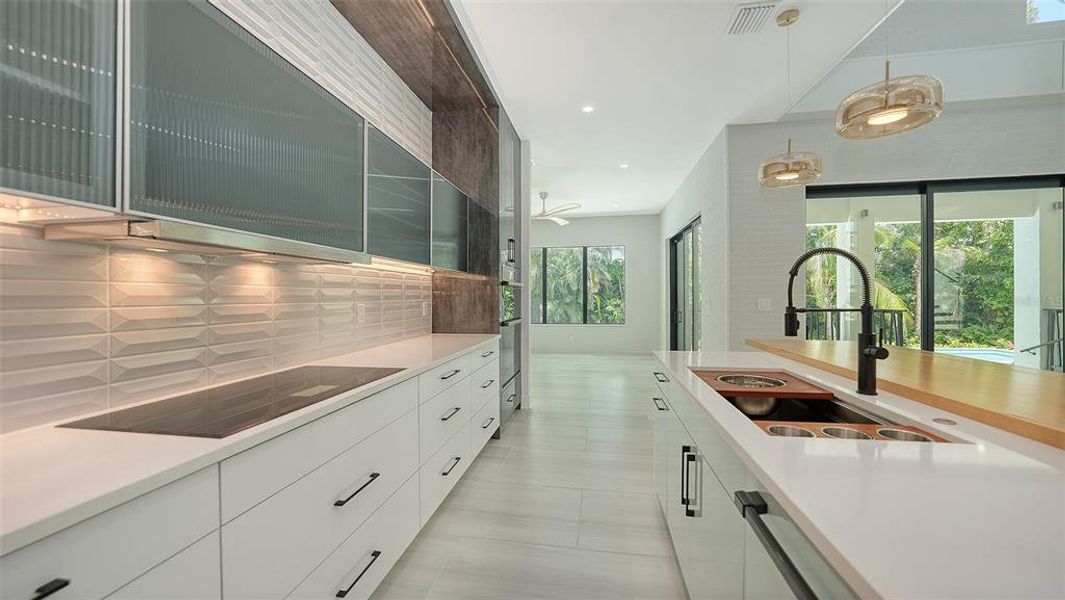 Furnished interior view inside a new home in , Sarasota (Image 36).