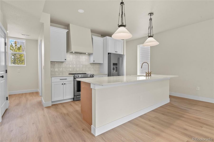 Furnished interior view inside a new home in , Colorado Springs (Image 14).