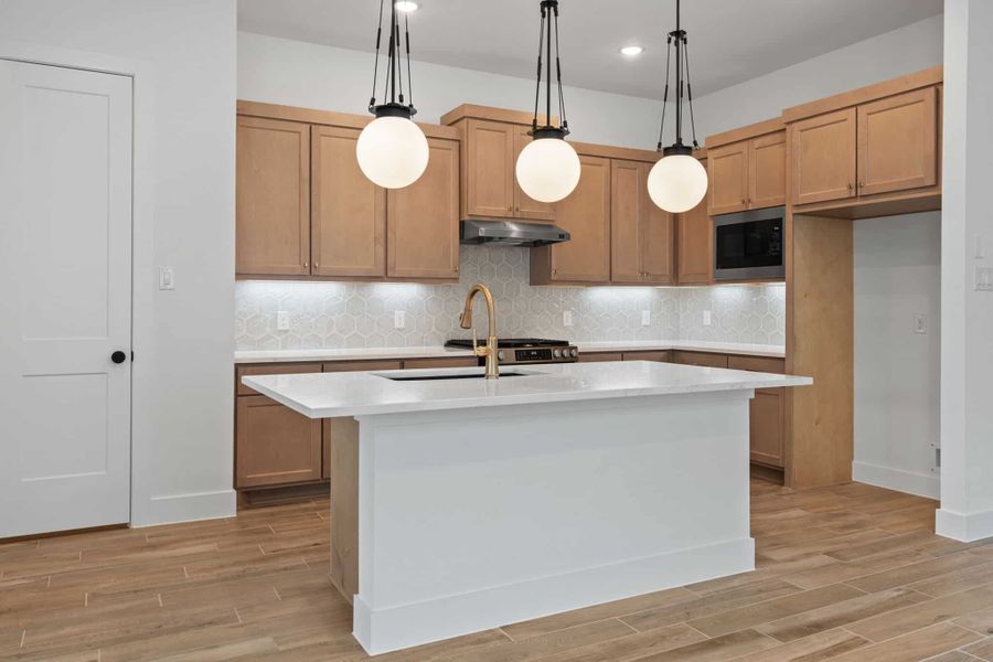 Furnished interior view inside a new home in Artavia, Conroe (Image 8).