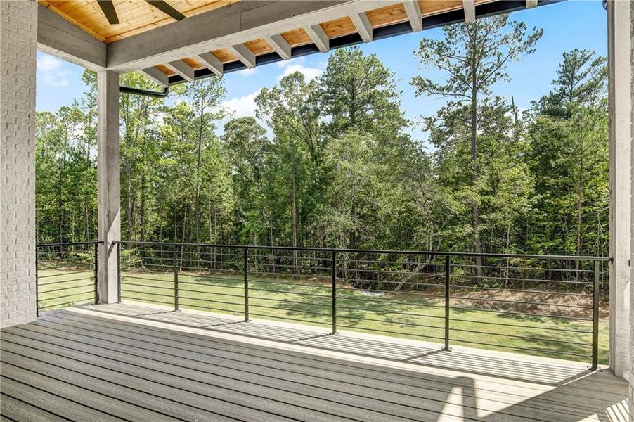 Exterior details and patio area of a home in , Newnan (Image 40).