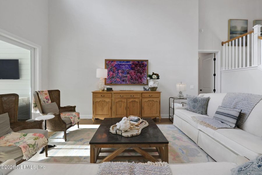 Furnished interior view inside a new home in Settler's Landing at Nocatee, Ponte Vedra (Image 8).