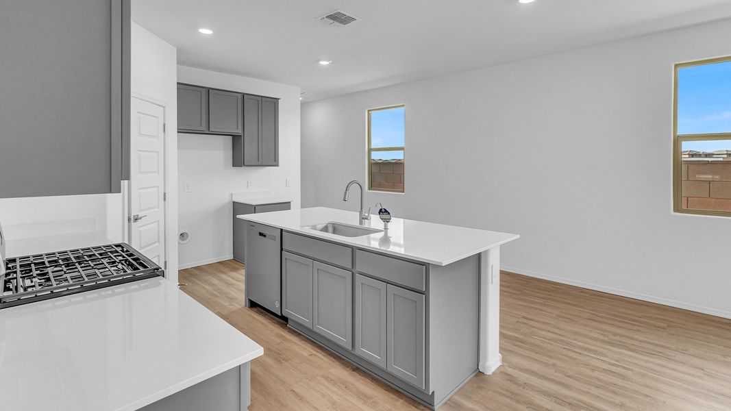 Representative furnished interior of a home built from the Brooke by D.R. Horton in Coronet at Gladden Farms, Marana (Image 17). Representative furnished interior of a home built from the Brooke by D.R. Horton in Coronet at Gladden Farms, Marana (Image 17).