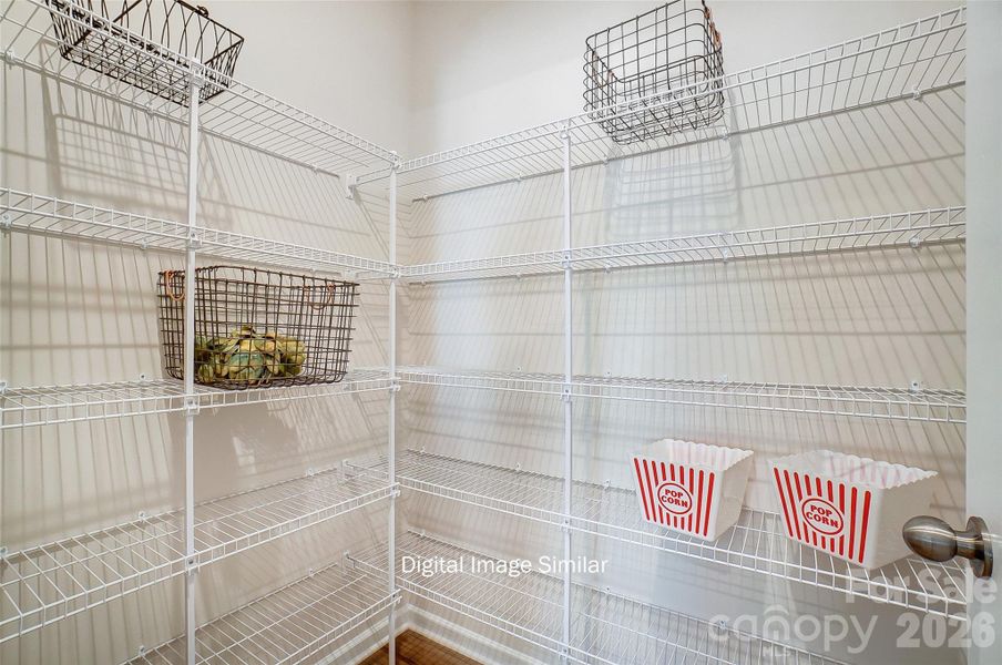 Close-up of interior finishes inside a home in Bailey Run, Charlotte (Image 12).