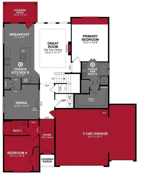 Beazer Homes Goodland Avalon floorplan Beazer Homes Goodland Avalon floorplan