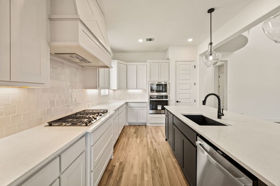 Furnished interior view inside a new home in Parks of Aledo, Aledo (Image 10).