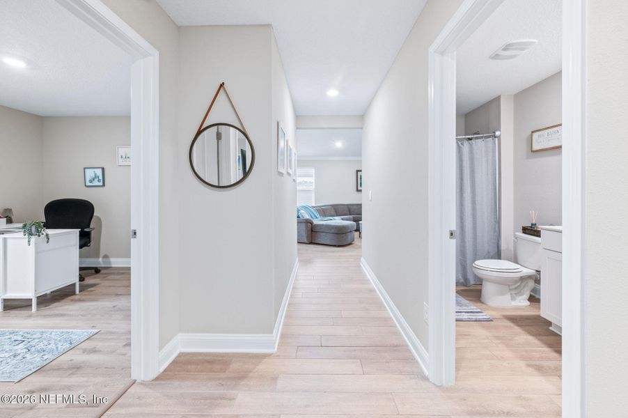 Furnished interior view inside a new home in Dorado at Entrada, St. Augustine (Image 13).
