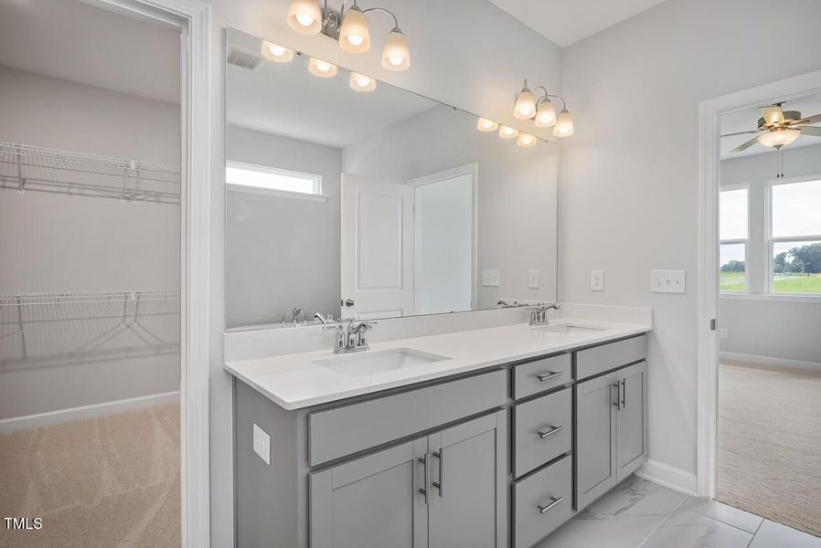 Furnished interior view inside a new home in Tobacco Road, Angier (Image 8).