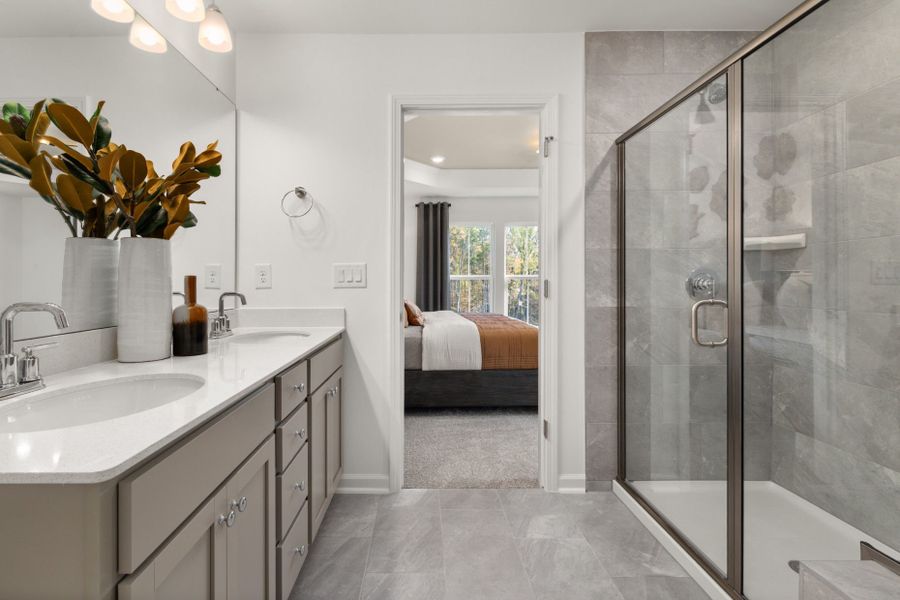 Furnished interior view inside a new home in Flemingfield, Greensboro (Image 14).