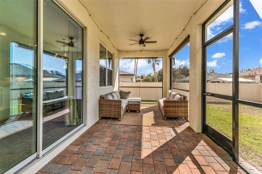 Exterior details and patio area of a home in , North Port (Image 4). Exterior details and patio area of a home in , North Port (Image 4).