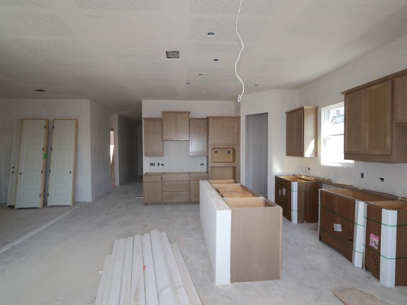 In-progress construction of a new home in Heritage, Dripping Springs, TX (Image 6). In-progress construction of a new home in Heritage, Dripping Springs, TX (Image 6).