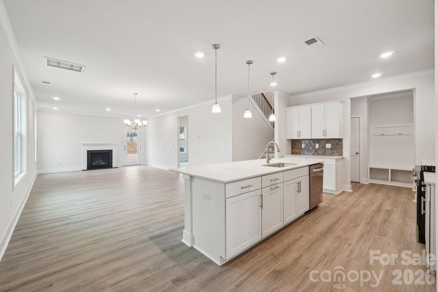 Furnished interior view inside a new home in Laurelbrook, Sherrills Ford (Image 8).