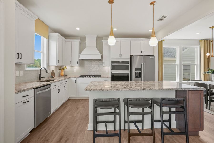 Furnished interior view inside a new home in Carolina Riverside, Belmont (Image 9).