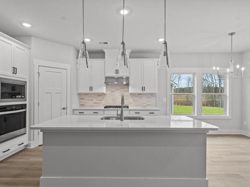 Furnished interior view inside a new home in Riverwood Farm, Piedmont (Image 3).