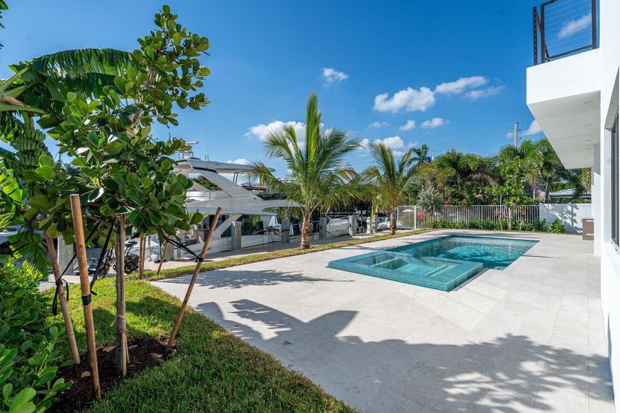 Exterior details and patio area of a home in , Pompano Beach (Image 30).