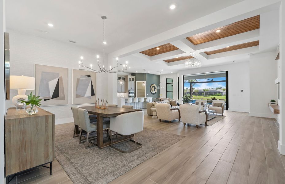 Ideal open floor plan