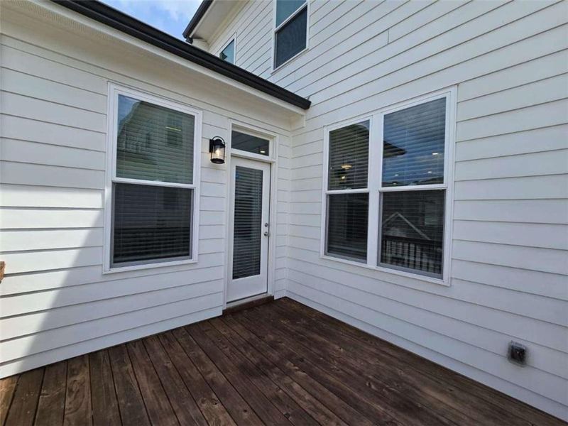 Front exterior of a new home in , Suwanee, GA, highlighting curb appeal (Image 25).