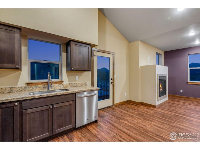 Furnished interior view inside a new home in , Estes Park (Image 4).