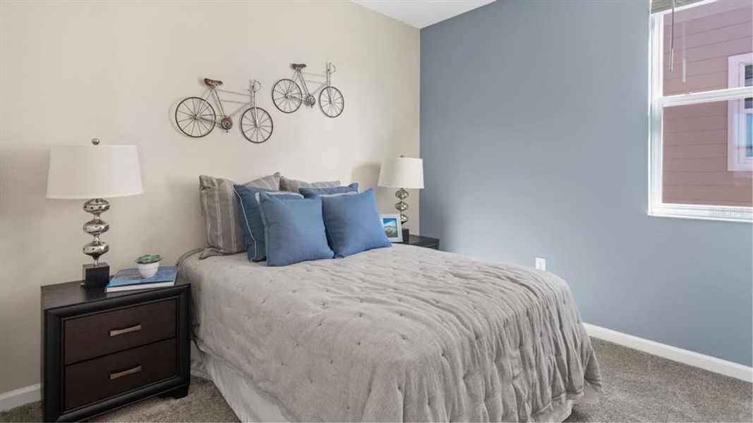 Furnished interior view inside a new home in , Clermont (Image 11).