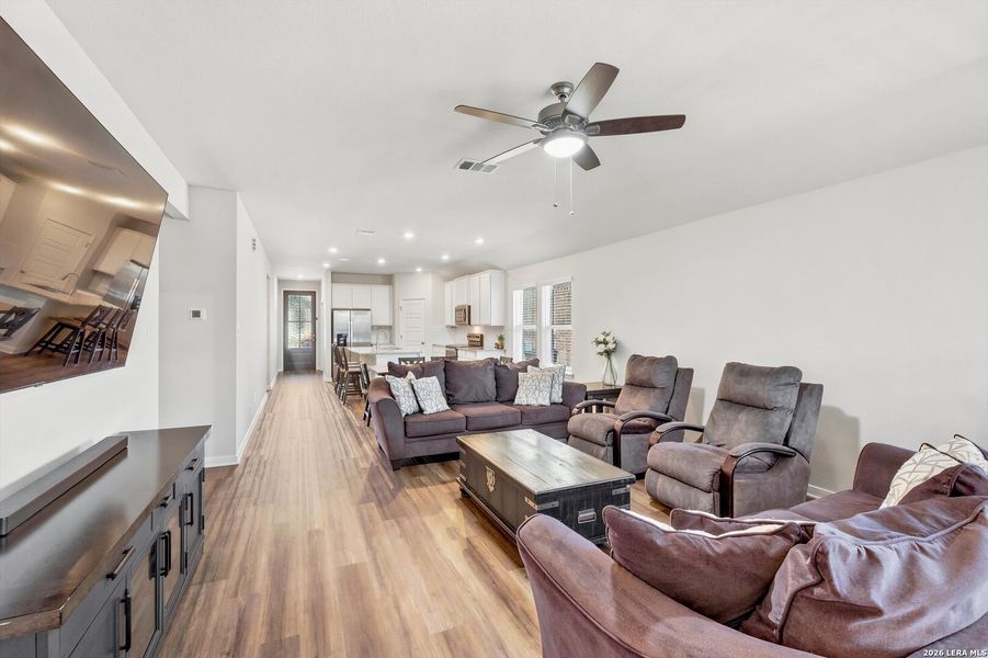 Furnished interior view inside a new home in , San Antonio (Image 28).