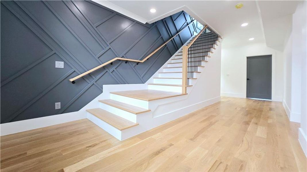 Furnished interior view inside a new home in , Atlanta (Image 35). Furnished interior view inside a new home in , Atlanta (Image 35).