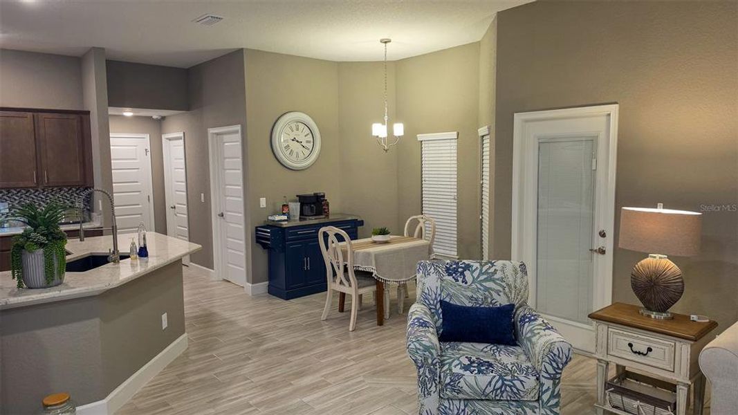 Furnished interior view inside a new home in , Homosassa (Image 66).
