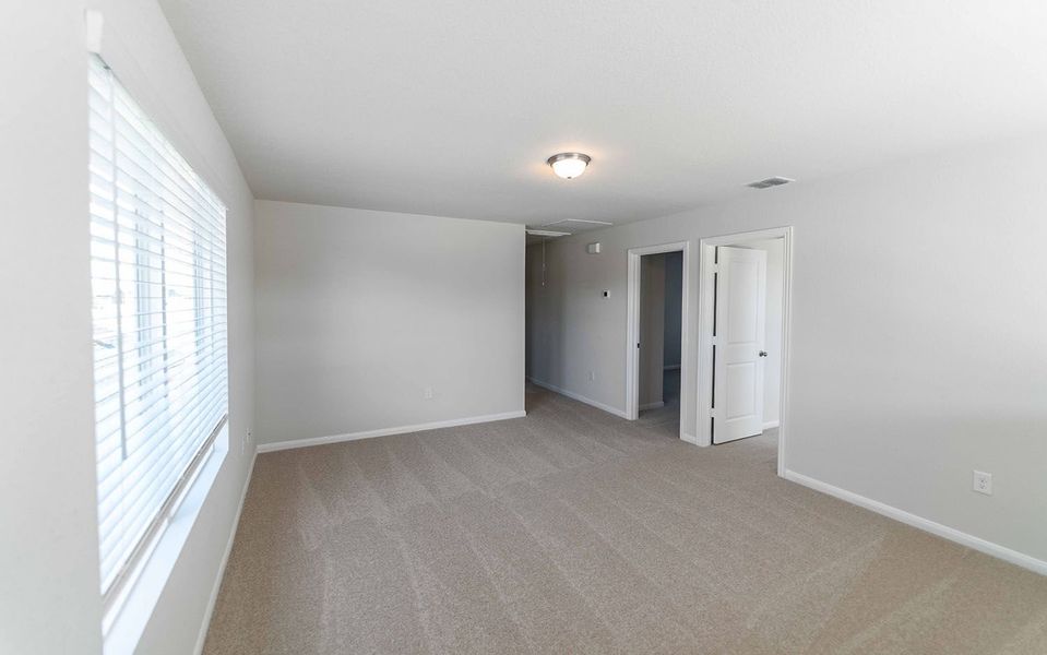 Spacious, unfurnished interior of a new home in Paramount, Kyle (Image 13). Spacious, unfurnished interior of a new home in Paramount, Kyle (Image 13).