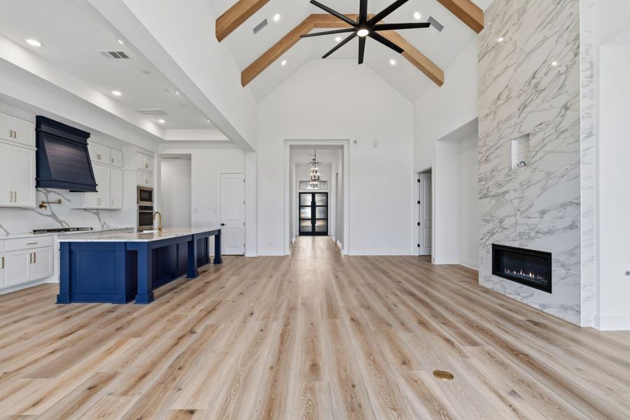 Spacious, unfurnished interior of a new home in , Cypress (Image 21).