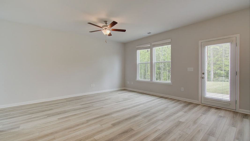 Furnished interior view inside a new home in Chapel Hill, Newnan (Image 11).
